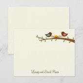 Twee nieuwe eitjes flat bedankt (Voorkant / Achterkant)