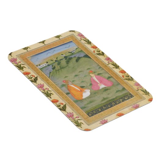 Twee nobels in een landschap, van Kleine C zitten Magneet (Rechterzijde)