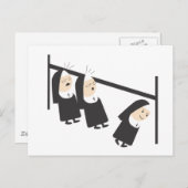 Twee nonnen... briefkaart (Voorkant / Achterkant)