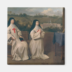 Twee nonnen magneet
