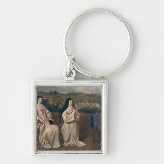 Twee nonnen sleutelhanger (Voorkant)