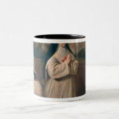 Twee nonnen tweekleurige koffiemok (Center)