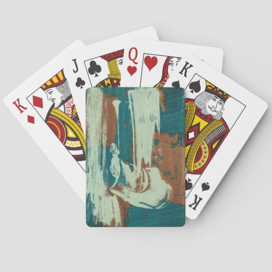 Twee noordwaarts speelkaarten (Achterkant)
