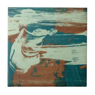 Twee noordwaarts tegeltje