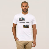 Twee Norfolk Southern locomotieven T-shirt (Voorkant volledig)