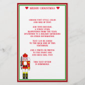 Twee Notenkraker Soldaten Kerst Briefpapier (Voorkant)