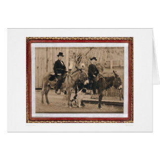 Twee O'Keefe jongens op ezels (40040)