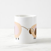 Twee olifanten mok (Center)