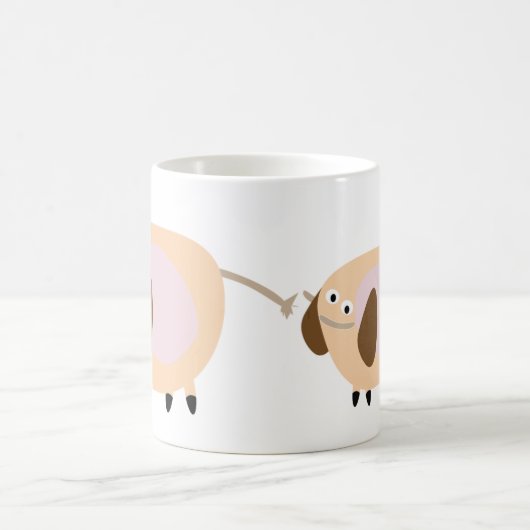 Twee olifanten mok (Center)