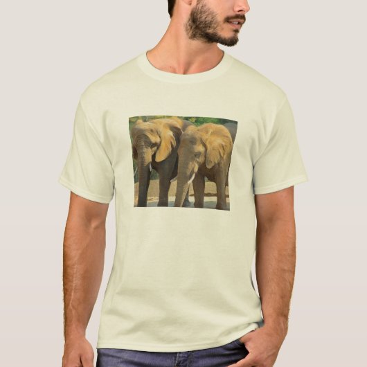 Twee Olifanten T-shirt (Voorkant)