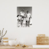 Twee onderwerp BMX druk (kan uitbreiden.) Poster (Keuken)