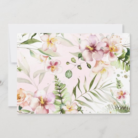 Twee op de zoo safari verjaardagsuitnodiging kaart (Achterkant)