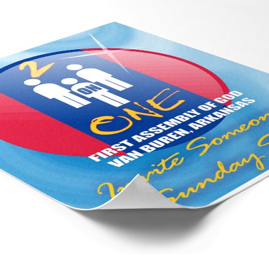 Twee op één poster (Hoek)