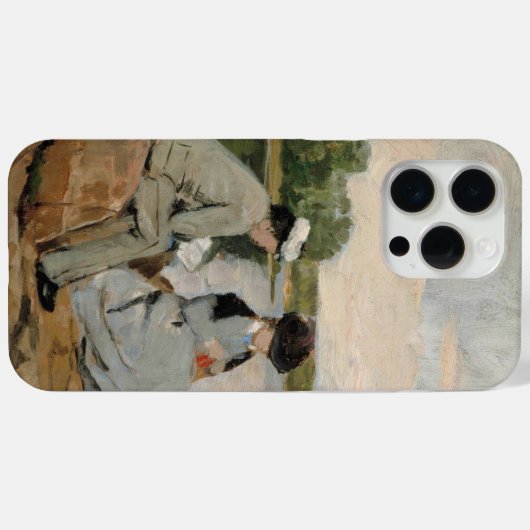 Twee op het strand, Arvid Liljelund Case-Mate iPhone Case (Achterkant (horizontaal))