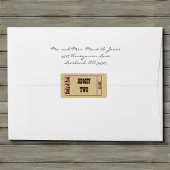 Twee opslaan op de datum etiket