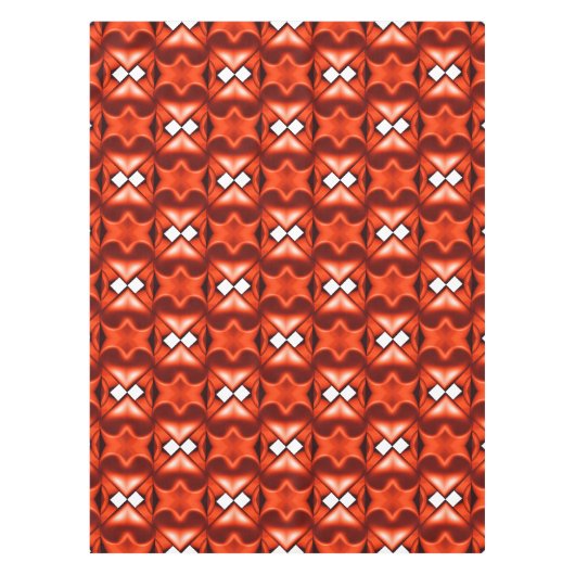 Twee Oranje Harten Tafelkleed (Voorkant)