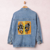 Twee Oranje heupdansers Denim Jacket (Hangar)