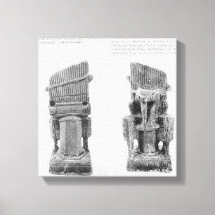 Twee organen canvas afdruk