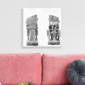 Twee organen canvas afdruk (Insitu (Woonkamer))