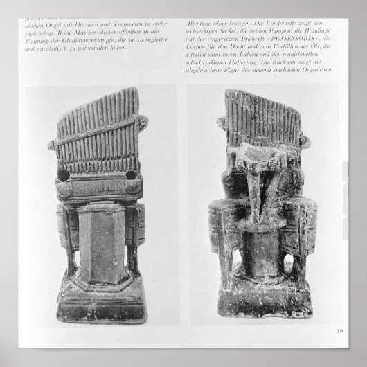 Twee organen poster (Voorkant)