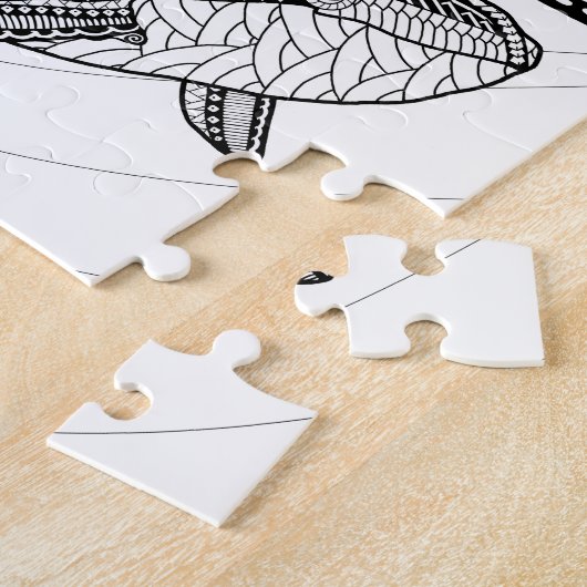 Twee Orka's Volwassen Kleurpuzzel Legpuzzel (Zijkant)