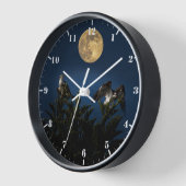 Twee Ospreys bij volle maan (Hoek)