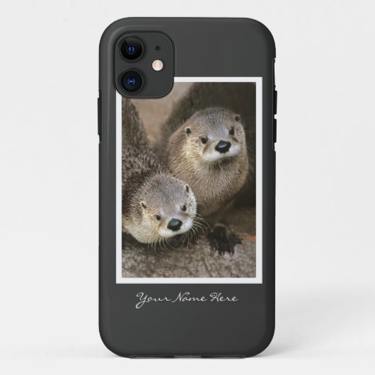 Twee Otters Case-Mate iPhone Case (Achterkant)