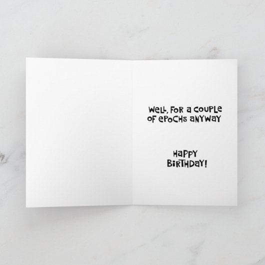 Twee oude vrienden verjaardag Kaart (Binnen)