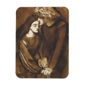 Twee overs van Dante Gabriel Rossetti Magneet (Verticaal)