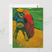 Twee overs van Vincent van Gogh Briefkaart (Voorkant / Achterkant)