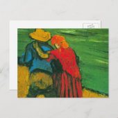 Twee overs van Vincent van Gogh Briefkaart (Voorkant / Achterkant)