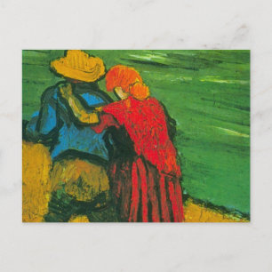 Twee overs van Vincent van Gogh Briefkaart