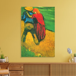 Twee overs van Vincent van Gogh Canvas Afdruk