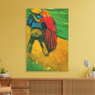 Twee overs van Vincent van Gogh Canvas Afdruk