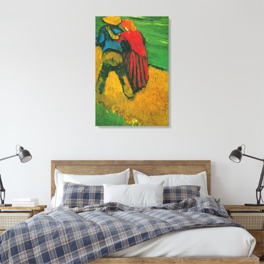 Twee overs van Vincent van Gogh Canvas Afdruk (Insitu (Slaapkamer))