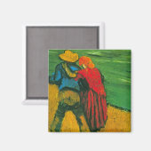 Twee overs van Vincent van Gogh Magneet (Voorkant / Achterkant)