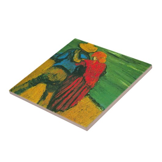 Twee overs van Vincent van Gogh Tegeltje (Zijkant)