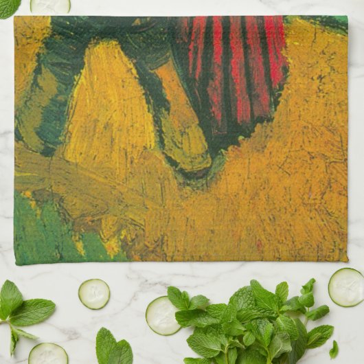 Twee overs van Vincent van Gogh Theedoek (Gevouwen)