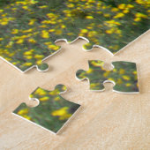 Twee paarden bokken en spelen legpuzzel (Zijkant)