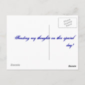 Twee paarden briefkaart (Achterkant)