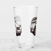 Twee paarden glas (Links)