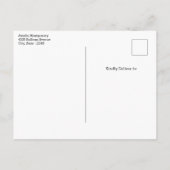 Twee paarden met veren Decor Boho Verjaardagsfeest Uitnodiging Briefkaart (Achterkant)