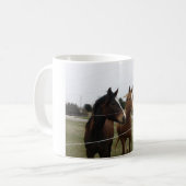 Twee Paarden Mok (Voorkant links)