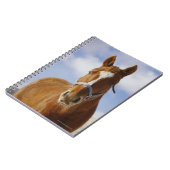 Twee paarden notitieboek (Linkerzijde)