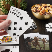 Twee paarden pokerkaarten (Insitu)