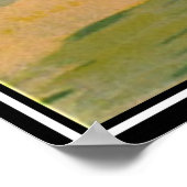 Twee Paarden Retroafdrukken Poster (Hoek)