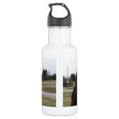 Twee paarden waterfles  (Achterkant)