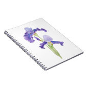 twee paarse inkt en waterverf notitieboek (Rechterzijde)