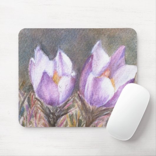 TWEE PAARSE ROCUSSEN MOUSEPAD MUISMAT (Met muis)