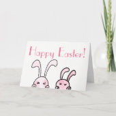 Twee paaskaarten voor bundels feestdagen kaart (Voorkant)